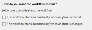 start workflow